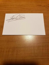 ULISES SOLIS - BOXER  - AUTOGRAPH SIGNED - INDEX CARD -AUTHENTIC - A4249