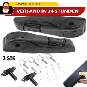 2x Auto LKW Mittelarmlehne Armlehne Armstütze Verstellbar Links Rechts Universal - Bild 1 von 17