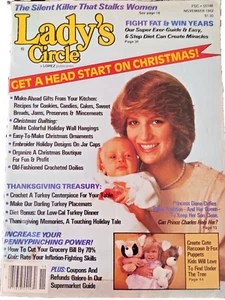 Lady's Circle November 1982 The Silent Killer That Stalks Women - Princess Diana - Picture 1 of 1