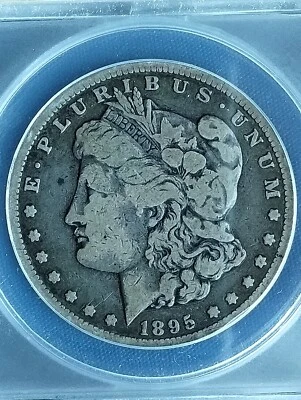 1895-O Morgan Silver Dollar ANACS F 12 Details Rare Coin - Image 1 of 4