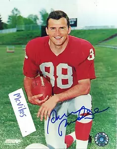 Sonny Randle Chicago Cardinals handsigniertes signed 8x10 Foto COA VERSTORBEN - Bild 1 von 1