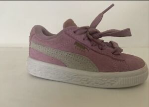 Puma Suede Classic Violet 365076 19 Infant Baby Sneakers size 6 c.