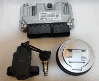 BMW S1000R K47 2013-16 SCHLOSSSATZ KEY LOCK SET ECU CDI ZÜNDSCHLOSS TANKSCHLOSS - Bild 1 von 4
