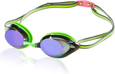 WARNACO SWIMWEAR - SPEEDO EQUIPMENT Speedo Vanquisher 2.0 Mirrored Swim Goggles - Anti-Fog, UV Protection, Leakproof