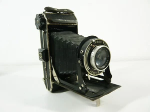 Antike Balgenkamera BEIRAX mit Objektiv Meritar 1:4,5 F=105mm E. Ludwig - Bild 1 von 12