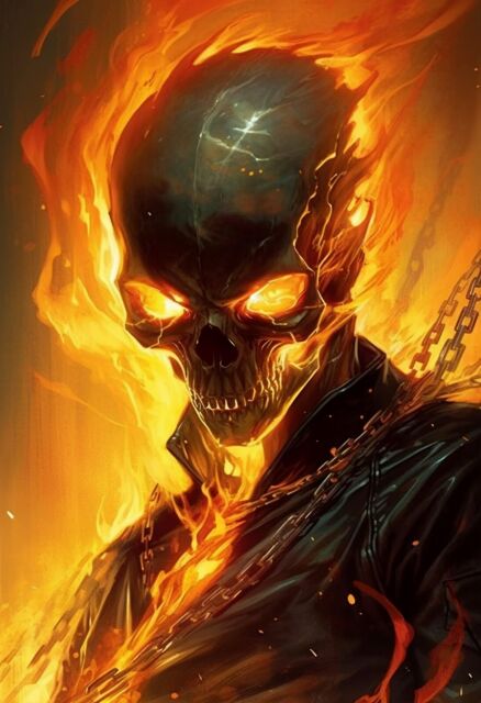 Ghost Rider #12 Digital Art by Creationistlife - Fine Art America