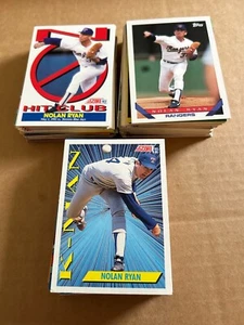 (125) NOLAN RYAN TEXAS RANGERS HOUSTON ASTROS FINE ANNI 80-INIZIO 90 LOTTO BELLO!! - Foto 1 di 1