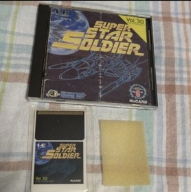 Super Star Soldier 1990 PC Engine Japanese Version Shooting Game NTSC-J