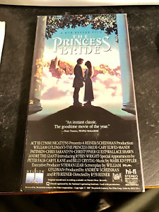 Vintage 1987 Original Release THE PRINCESS BRIDE Nelson VHS Cassette Tape RARE