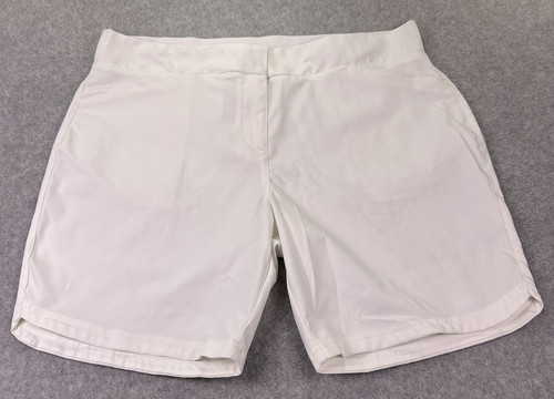 Nuovi pantaloncini Puma donna extra large XL bermuda golf bianco prezzo al dettaglio al dettaglio $65 533013