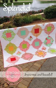 Quilt Pattern SPLENDID Moda FRECKLED WHIMSY Fat Quarter Friendly SCRUMPTIOUS - Picture 1 of 5