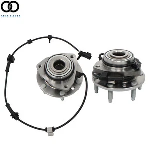 Par de cojinetes de cubo de rueda delantera para GMC Envoy Chevy Trailblazer 2002-2009 con ABS de 4x4 - Imagen 1 de 15