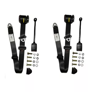 Front Seat Belt Kit To Suit Volkswagen Golf 1984-92 2 and 4 Door Sedan - Picture 1 of 4