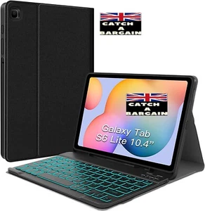 Backlit Smart Android Tablet Cover Case 9”  Detachable Wireless Keyboard (D490) - Picture 1 of 7