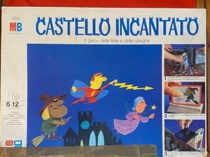 Gioco da tavolo Il castello incantato (brivido) MB anni 70 vintage italiano - Foto 1 di 11