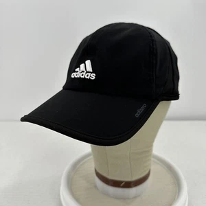 Adidas Adizero Climacool Womens Athletic Hat Hook & Loop Strapback Black #C118 - Picture 1 of 14