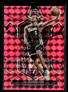 2023-24 MOSAIC PINK /149 DE'AARON FOX KINGS - Picture 1 of 1