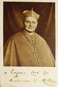 Postcard - Eugenio Card Tosi - Archbishop of Milan - 1920 approx. - Picture 1 of 1