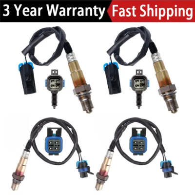 4PCS Oxygen Sensor Up+Down For 2008-2009 Chevrolet Equinox Pontiac Torrent 3.6L - Imagem 1 de 4