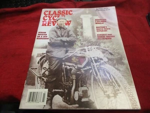Classic Cycle Review March / April 1991 063025 - Bild 1 von 10