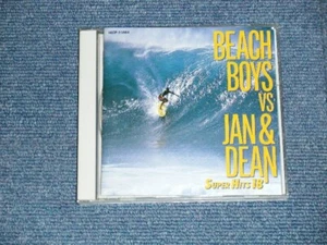 BEACH BOYS VS JAN & DEAN Japan 1991 TECP-25884 VG CD SUPER HITS 18 - Picture 1 of 4