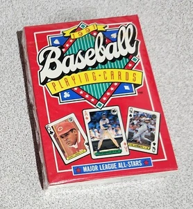 1991 U.S. Playing Cards Major League All-Stars Baseball Playing Card Deck - Picture 1 of 2