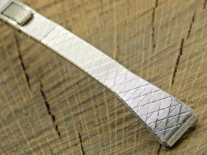 Bulova Accutron Vintage NOS Unused Stainless Butterfly Clasp Watch Band 11mm - Picture 1 of 5