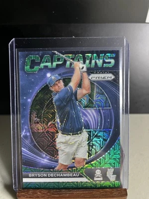 2024 Panini Prizm LIV Golf - Bryson Dechambeau Captains Green Mojo /54 - Image 1 of 2