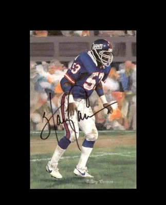 Гарри Карсон PSA ДНК подписанный линия ворот художественная карта GLAC автограф - Изображение 1 из 2