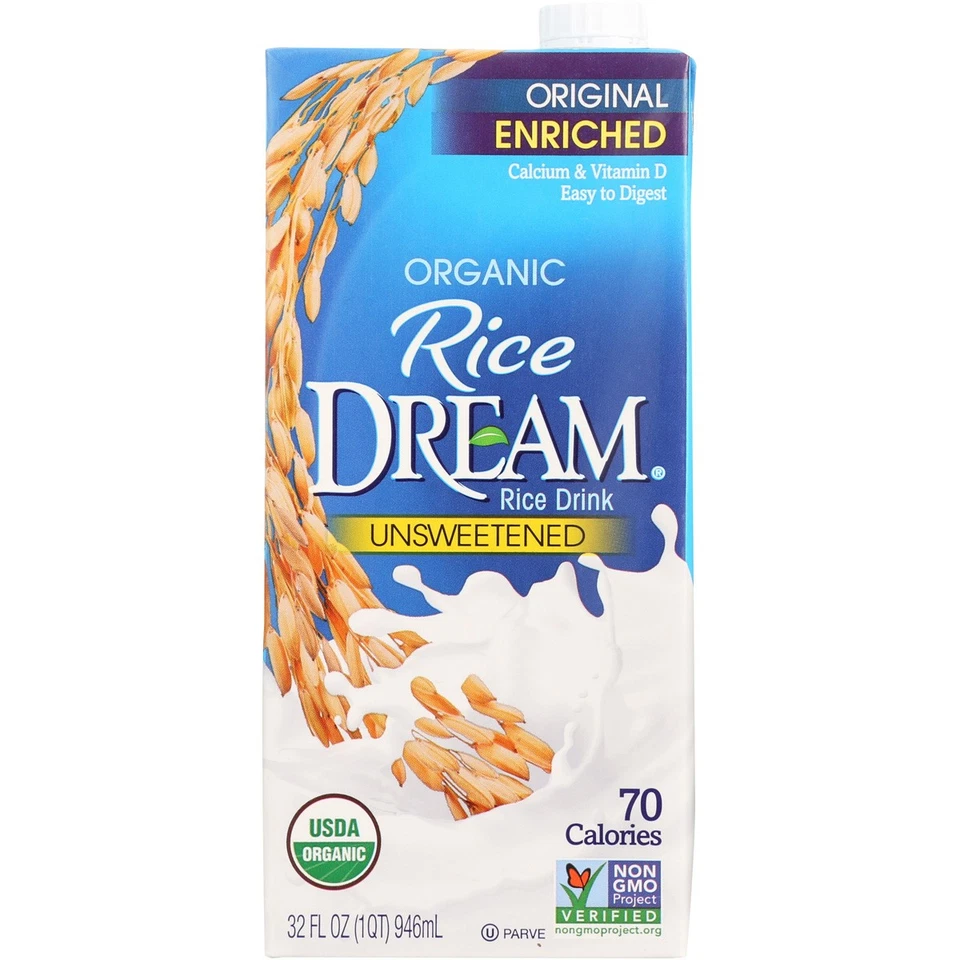Bebida de arroz orgánica Rice Dream enriquecida original 32 OZ Foto 1 de 1