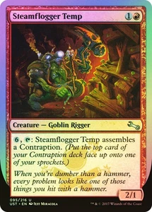 MTG FOIL Steamflogger Temp  - Unstable #095 - Picture 1 of 1
