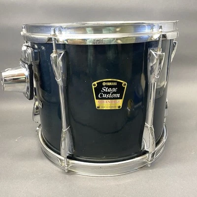 Yamaha Stage Custom Advantage 11”X12 Rack Tom Drum Evans Heads Foto 1 de 4