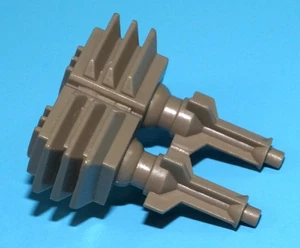 DINO RIDERS ORIGINAL SPARE PART MONOCLONIUS DUAL ROCKET POD 1988 TYCO - Picture 1 of 2