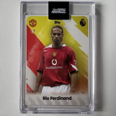 Topps Total Football 2025-26 - Rio Ferdinand Base /99 Manchester United  - Image 1 of 4