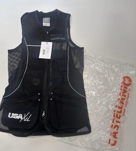 Castellani RIO EVO XCL VEST In Black Size 46 NWT - Picture 1 of 5