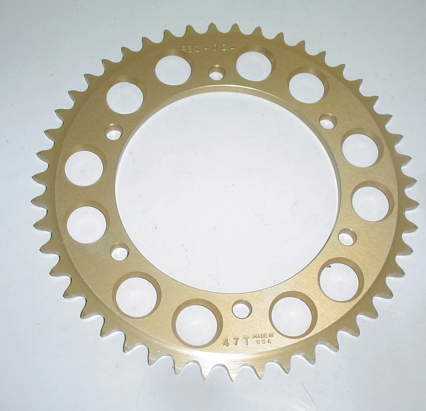 川崎 KDX-80 KDX 80 80-83 KX-80 KX 80 PBI 后方 SPROCKET 铝 47 茶 — 第 1/1 张图片