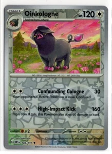 Pokemon Obsidian Flames Reverse Holo 183/197 Oinkologne - Picture 1 of 1