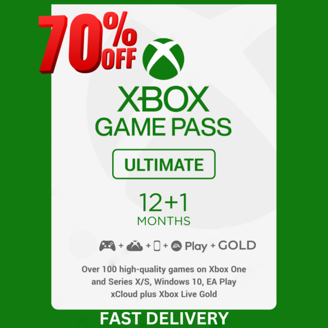 🔥XBOX GAME PASS ULTIMATE 12+1 Months | Whole Period AT ONCE ✅ GLOBAL