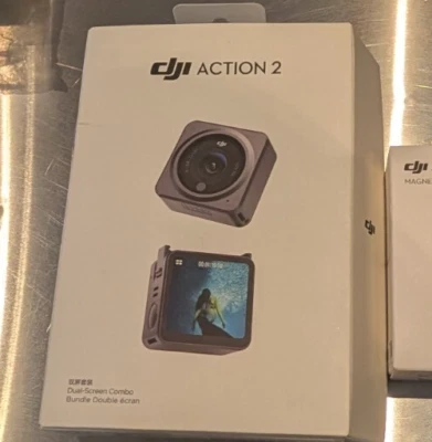 DJI Action 2 Dual Screen Combo Action Camera with Case - Image 1 of 4