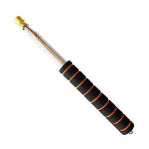 Teleskop Hand-Fahnenmast Flaggenmast aus Edelstahl - Orange, 3,0m X - Bild 1 von 4