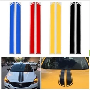 + STRISCE ADESIVE COFANO TUNING VINILE CAR STRIPES  - Foto 1 di 7