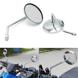 Rear View Mirrors Plane Mirror FR-079 For Suzuki GT750 1972-1977 Brand New - Picture 1 of 8
