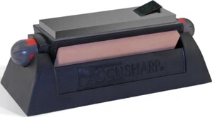 AccuSharp Tri-Stone System Smooth Black 9" Knife Sharpening Set 064C - Picture 1 of 1