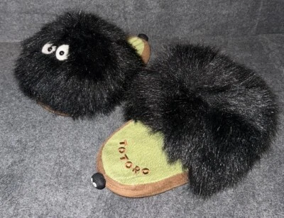 Ghibli Makkurokurosuke My Neighbor Totoro Slippers Size 7 - Image 1 of 4