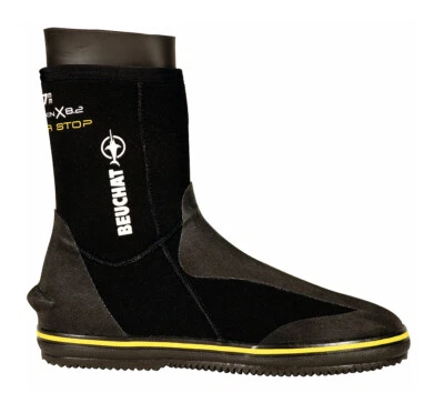 BEUCHAT - Sirocco Elite - 7 mm Neoprenfüßlinge, Tauchstiefel mit Reißverschluss