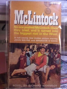 Richard Wormser, McLintock, first printing, movie tie in - Picture 1 of 1