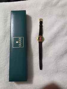 GUCCI 3000 2.L SHELLY LINE QUARTZ DAMENUHR/W HÜLLE - Bild 1 von 9