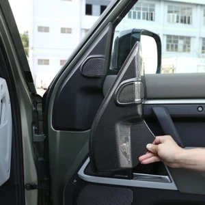 Car Door A-pillar Speaker Horn Decoration Cover Trim For Land Rover Defender 110 - Picture 1 of 4