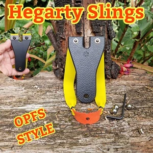 CATAPULT/SLINGSHOT, OPFS STYLE ,WITH BAND CLAMPS , HEGARTY SLINGS, SNIPERSLING - Picture 1 of 4