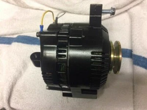 BRONCO NEW ALTERNATOR FORD MUSTANG,BLACK W / V PULLEY,1 ONE WIRE HIGH OUTPUT - Picture 1 of 3